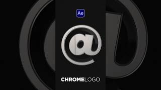 Make Chrome 3D Logo Animations in After Effects [upl. by Jasun]