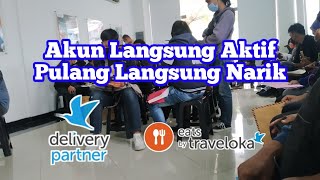 Daftar Driver Delivery Traveloka eats [upl. by Htedirem]