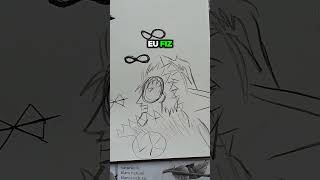 TODO DESENHISTA FAZ ISSO E DÁ CERTO KKKKKKKKKKKK art fanart desenhar [upl. by Emorej]