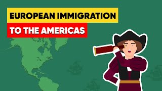 How did Europeans immigrate to the Americas [upl. by Alber]