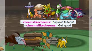 COPYCAT JOLTEON SURPRISED THIS NOOB ON POKEMON SHOWDOWN [upl. by Mil385]