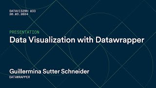 033 Data Visualization with Datawrapper [upl. by Arual]