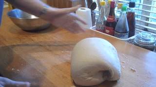 Air Kneading Sourdough Bread Dough [upl. by Yllen]