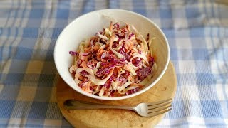 How to make COLESLAW very tasty [upl. by Oliana993]