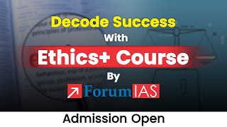 Gateway to Success Ethics Course by Ayush Sir at ForumIAS [upl. by Canice359]