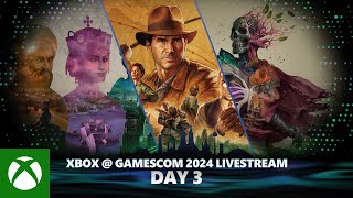 Xbox  gamescom 2024  Day 3 [upl. by Heyman]