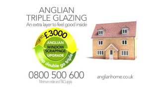 Anglian Triple Glazing TV Advert October 2014 [upl. by Acim]