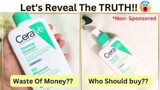 How To Use CeraVe Foaming Facial Cleanser CeraVecleanser cleanserreview [upl. by Meredith]