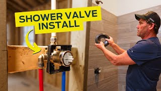 How to Install a Shower Valve [upl. by Lednek513]