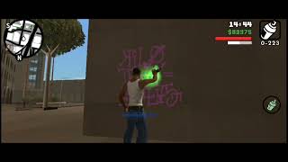 GTA SA Pintando los 100 grafitis 34 [upl. by Samohtnhoj173]