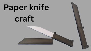 How to make paper knife  Paper knife  knife making tutorial  DIY knife [upl. by Shyamal]