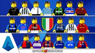 Serie A 202122 Preview  Anteprima Serie A TIM 2022 in Lego Football [upl. by Drofdeb]