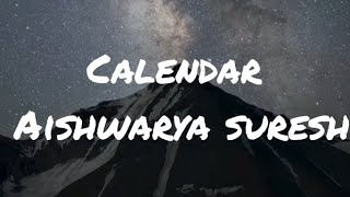 Calendar Lyrics lndian 2 Songs Aishwarya suresh Anirudh Ravichander [upl. by Dorette]