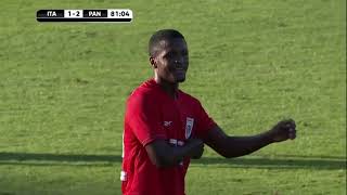 Italy U21 vs Panama U23 Mustwatch game moments [upl. by Narak]