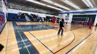 Diefenbaker Vs churchill set 3 volleyball 2024 [upl. by Aneg]