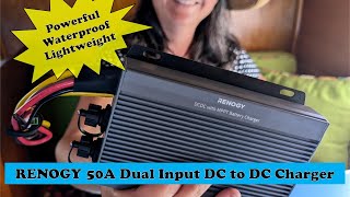 How to Install a Renogy 50A Dual Input DC to DC Battery Charger Installation amp Testing [upl. by Schreiber99]