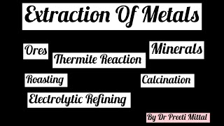 Occurrence Of Metals [upl. by Fruin]