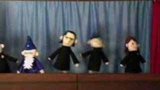 Harry Potter Puppet Pals  The Mysterious Ticking Noise Video With Lyrics [upl. by Eirehc]