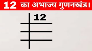 12 का अभाज्य गुणनखंड क्या होगा  prime factors of 12  abhajya gunankhand [upl. by Ahsieuqal783]