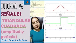 Tutorial 6 Matlab Graficar señales triangular y cuadrada  Códigos  Teoría [upl. by Frasch]