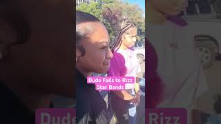 Dude Fails To Rizz Up Star Bandz 😂 starbandz brooklynfrost [upl. by Merla967]