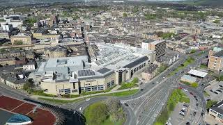 Huddersfield Town Centre 360 Drone 3 21 Apr 24 [upl. by Ause183]