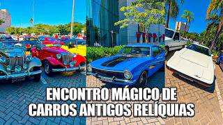 ENCONTRO DE CARROS CLÁSSICOS ANTIGOS amp RELÍQUIAS NA MOOCA [upl. by Rapsag40]