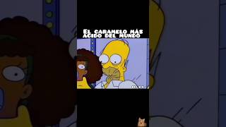 El Caramelo más Ácido del 🌎 thesimpsons homersimpson humor shorts shortsfeed shortsviral [upl. by Juliana]