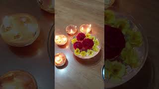 Flower decoration for festivals rangoli muggulu youtube [upl. by Matthieu]