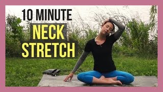 10 min Neck Stretches to Reduce Pain amp Stiffness [upl. by Coad]