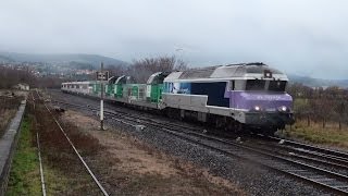 CC 72049 sur un TM à St Germain Lespinasse 122011 [upl. by Nosiram590]