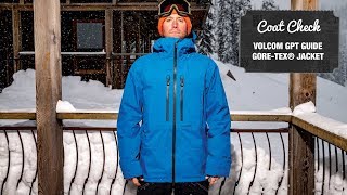 The Coat Check 2019—The Volcom GPT Guide GORETEX Jacket [upl. by Vokaay]