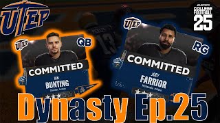 Offseason Time  College Football 25 UTEP Dynasty  Ep 25 [upl. by Namrehs]