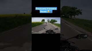 Pozytywny kierowca Ducati 🤣🏍️ motocykl motocyklista ducati motocykle motovlog [upl. by Anirba508]