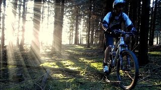 VTT Lapierre XFLOW 512 single track en Aveyron  GoPro 23 [upl. by Aicemaj]