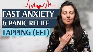 EFT Tapping to End Panic amp Anxiety in 3 Minutes  Quickly Stop Fight or Flight Response [upl. by Latsirc]