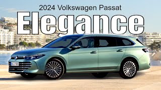 2024 Volkswagen Passat Elegance in Mariposit Green [upl. by Karlen429]