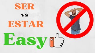 Difference Between Ser and Estar 😱 Full Course  Phrases  Quiz ✅  Easy Explained for Beginners 😃 [upl. by Fein]