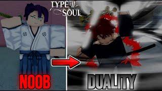 Noob To BANKAI Duality Mythical In Type SoulRoblox [upl. by Ellehcar876]