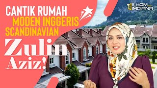 Cantik rumah moden Inggeris Scandinavian Zulin Aziz [upl. by Oad]