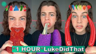 1 HOUR LukeDidThat Spicy Food Challenge TikToks 2023  New LukeDidThat TikTok Compilations [upl. by Jorie]