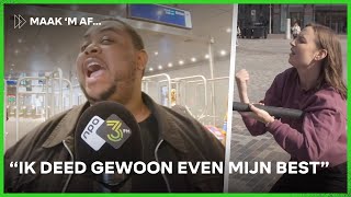 Jongen blaast Sophie omver voordat hij in bad gaat  Maak m Af  NPO 3FM [upl. by Albina]