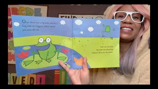 Teacher Dionna reads quotBig Wide Mouthed Frogquot by Ana Martin Larranaga [upl. by Keynes]