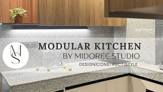 Modular Kitchen  Modern Design  Organised Kitchen [upl. by Barthold]