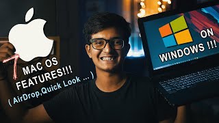Get these Mac Os features on Windows 10 right now [upl. by Haduj697]