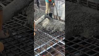 Concrete Post Tensioned youtubeshorts shorts short stone construction concrete cement [upl. by Neimad734]