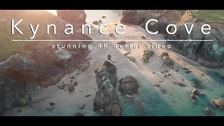 Kynance Cove Cornwall Stunning 4K drone video [upl. by Loredana]