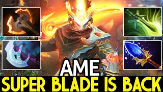 AME Juggernaut Super Blade is Back Crazy Slash Damage Dota 2 [upl. by Yvor209]