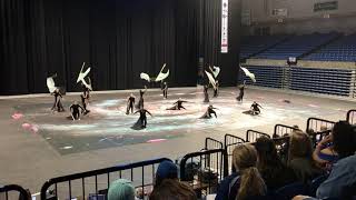 Woodbridge winterguard 2018 [upl. by Yrevi]