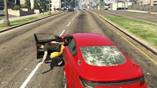 MA FRAPPE YA PERSONNE QUI LARRÊTE  GTA V [upl. by Cavill875]